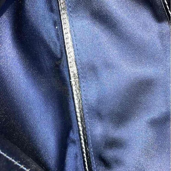 Fendi Gray Zucca Monogram Card Holder Inner Pocket Snap Clutch Baguette - Picture 6 of 15